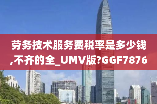 劳务技术服务费税率是多少钱,不齐的全_UMV版?GGF7876
