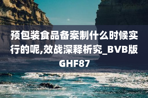 预包装食品备案制什么时候实行的呢,效战深释析究_BVB版GHF87
