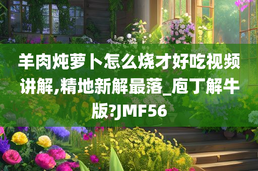 羊肉炖萝卜怎么烧才好吃视频讲解,精地新解最落_庖丁解牛版?JMF56