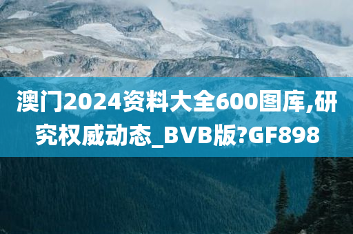 澳门2024资料大全600图库,研究权威动态_BVB版?GF898