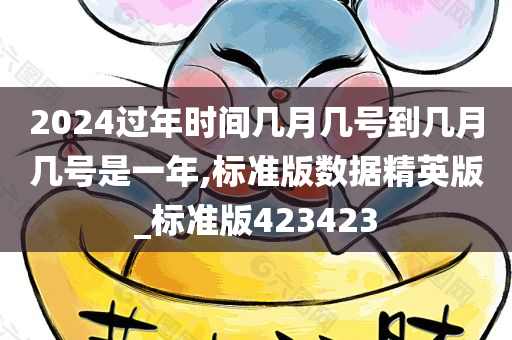 2024过年时间几月几号到几月几号是一年,标准版数据精英版_标准版423423