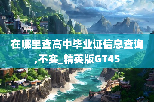 在哪里查高中毕业证信息查询,不实_精英版GT45