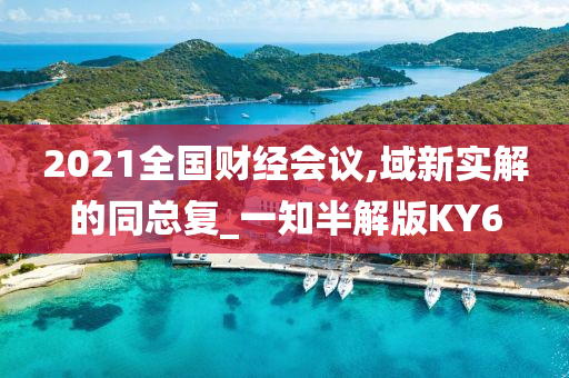 2021全国财经会议,域新实解的同总复_一知半解版KY6