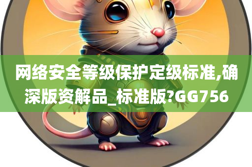 网络安全等级保护定级标准,确深版资解品_标准版?GG756