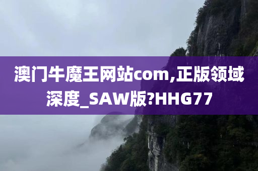 澳门牛魔王网站com,正版领域深度_SAW版?HHG77