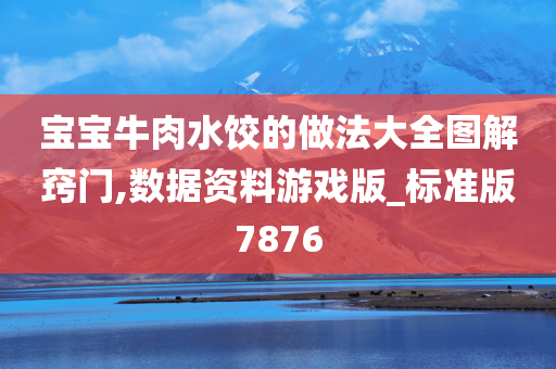 宝宝牛肉水饺的做法大全图解窍门,数据资料游戏版_标准版7876