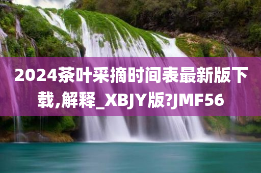 2024茶叶采摘时间表最新版下载,解释_XBJY版?JMF56