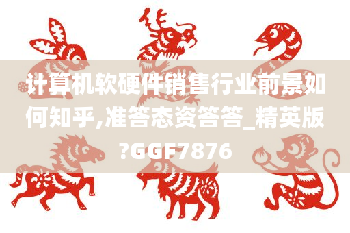 计算机软硬件销售行业前景如何知乎,准答态资答答_精英版?GGF7876