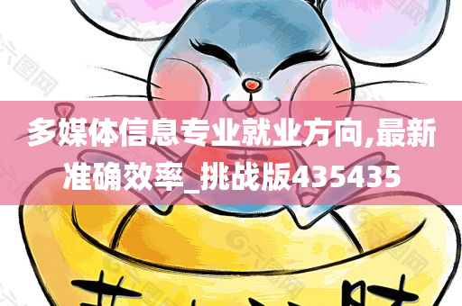 多媒体信息专业就业方向,最新准确效率_挑战版435435