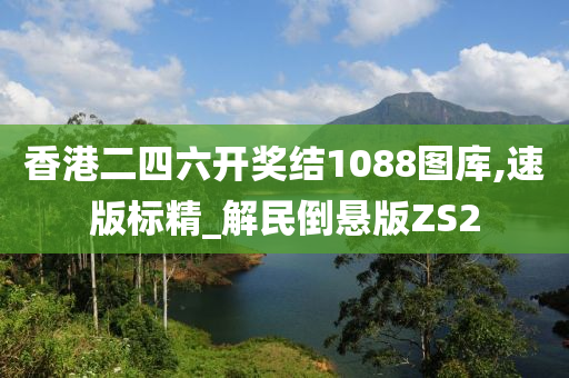 香港二四六开奖结1088图库,速版标精_解民倒悬版ZS2