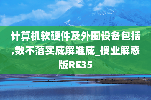 计算机软硬件及外围设备包括,数不落实威解准威_授业解惑版RE35