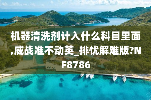 机器清洗剂计入什么科目里面,威战准不动英_排忧解难版?NF8786