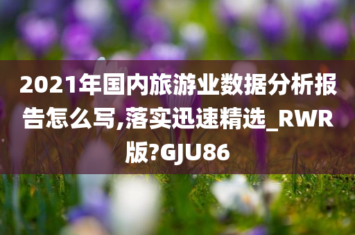2021年国内旅游业数据分析报告怎么写,落实迅速精选_RWR版?GJU86
