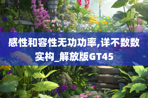 感性和容性无功功率,详不数数实构_解放版GT45