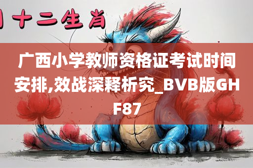 广西小学教师资格证考试时间安排,效战深释析究_BVB版GHF87