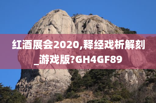 红酒展会2020,释经戏析解刻_游戏版?GH4GF89
