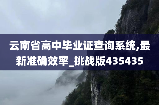 云南省高中毕业证查询系统,最新准确效率_挑战版435435