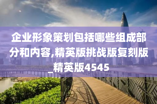 企业形象策划包括哪些组成部分和内容,精英版挑战版复刻版_精英版4545