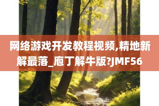 网络游戏开发教程视频,精地新解最落_庖丁解牛版?JMF56