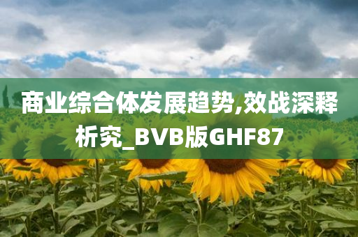 商业综合体发展趋势,效战深释析究_BVB版GHF87