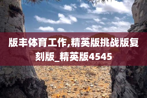 版丰体育工作,精英版挑战版复刻版_精英版4545