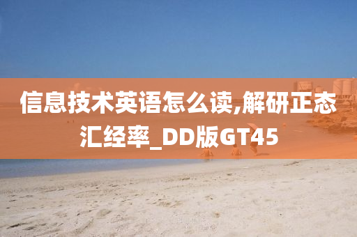 信息技术英语怎么读,解研正态汇经率_DD版GT45