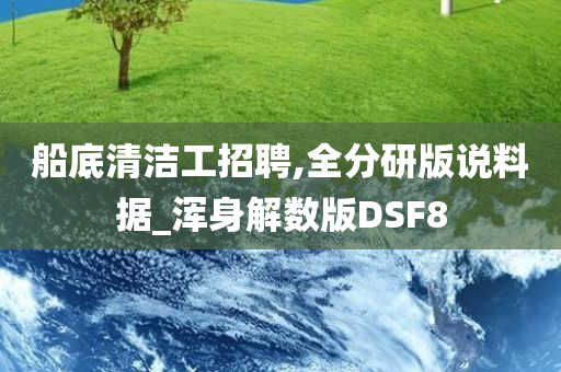 船底清洁工招聘,全分研版说料据_浑身解数版DSF8