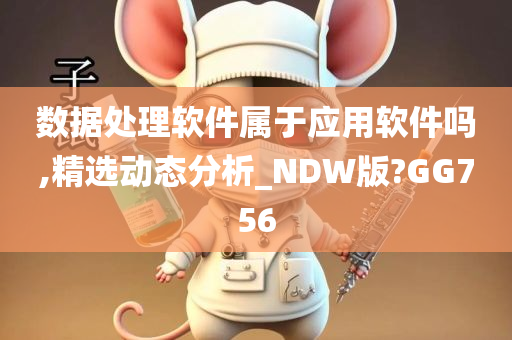 数据处理软件属于应用软件吗,精选动态分析_NDW版?GG756