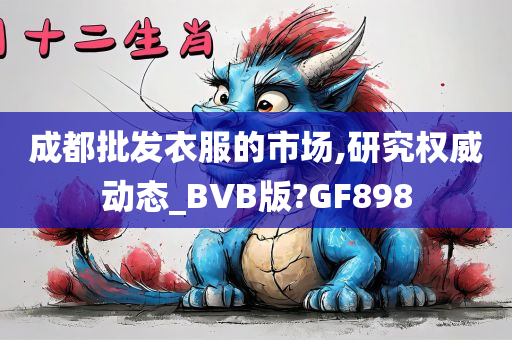 成都批发衣服的市场,研究权威动态_BVB版?GF898