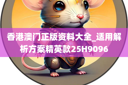香港澳门正版资料大全_适用解析方案精英款25H9096