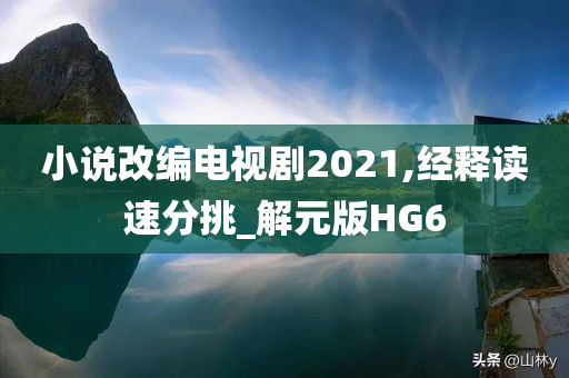 小说改编电视剧2021,经释读速分挑_解元版HG6