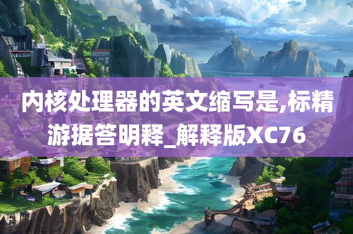 内核处理器的英文缩写是,标精游据答明释_解释版XC76
