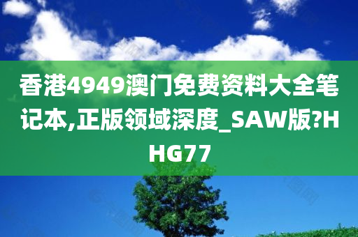 香港4949澳门免费资料大全笔记本,正版领域深度_SAW版?HHG77