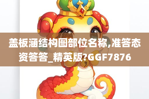 盖板涵结构图部位名称,准答态资答答_精英版?GGF7876