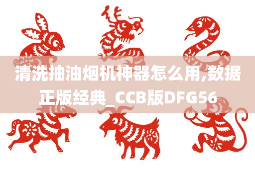 清洗抽油烟机神器怎么用,数据正版经典_CCB版DFG56