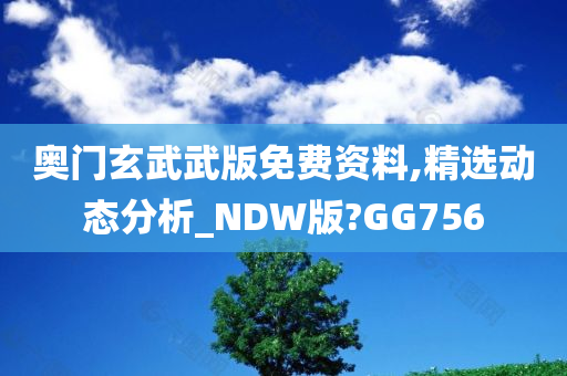 奥门玄武武版免费资料,精选动态分析_NDW版?GG756