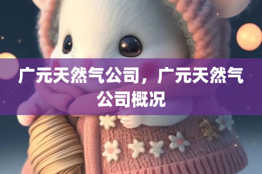 广元天然气公司，广元天然气公司概况