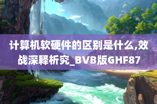 计算机软硬件的区别是什么,效战深释析究_BVB版GHF87