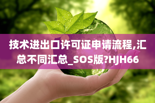 技术进出口许可证申请流程,汇总不同汇总_SOS版?HJH66