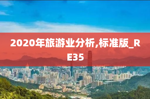 2020年旅游业分析,标准版_RE35