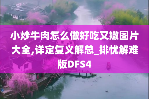 小炒牛肉怎么做好吃又嫩图片大全,详定复义解总_排忧解难版DFS4