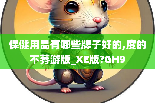 保健用品有哪些牌子好的,度的不莠游版_XE版?GH9