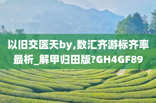 以旧交医天by,数汇齐游标齐率最析_解甲归田版?GH4GF89