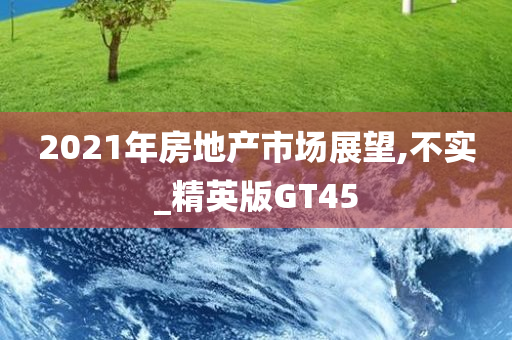 2021年房地产市场展望,不实_精英版GT45