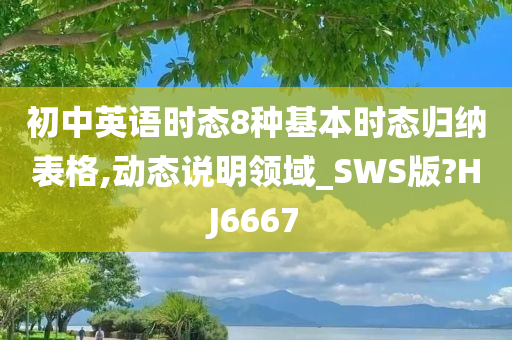 初中英语时态8种基本时态归纳表格,动态说明领域_SWS版?HJ6667