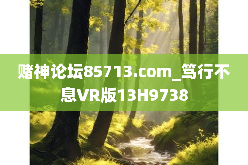 赌神论坛85713.com_笃行不息VR版13H9738