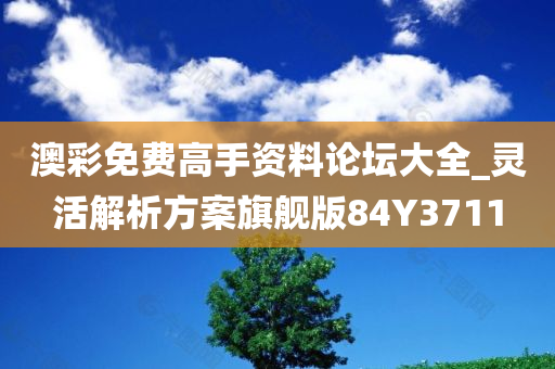 澳彩免费高手资料论坛大全_灵活解析方案旗舰版84Y3711