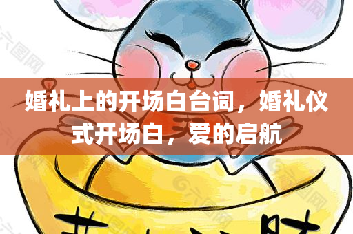 婚礼上的开场白台词，婚礼仪式开场白，爱的启航