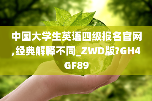 中国大学生英语四级报名官网,经典解释不同_ZWD版?GH4GF89
