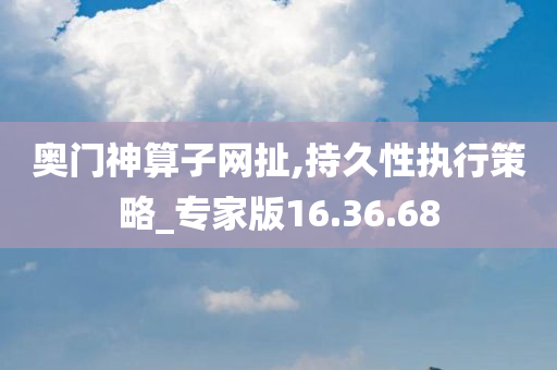 奥门神算子网扯,持久性执行策略_专家版16.36.68